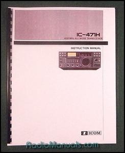 Icom IC-471H Instruction Manual